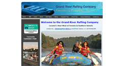 Desktop Screenshot of grandriverrafting.ca